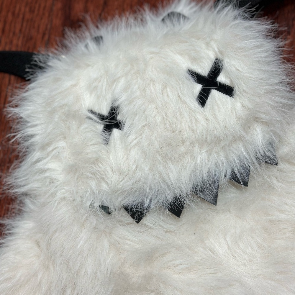 Furry Monster Backpack/ Purse - Picture 3 of 16
